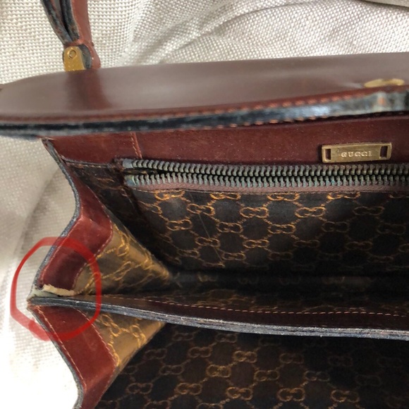 Vintage GUCCI lady bag - Picture 6 of 10